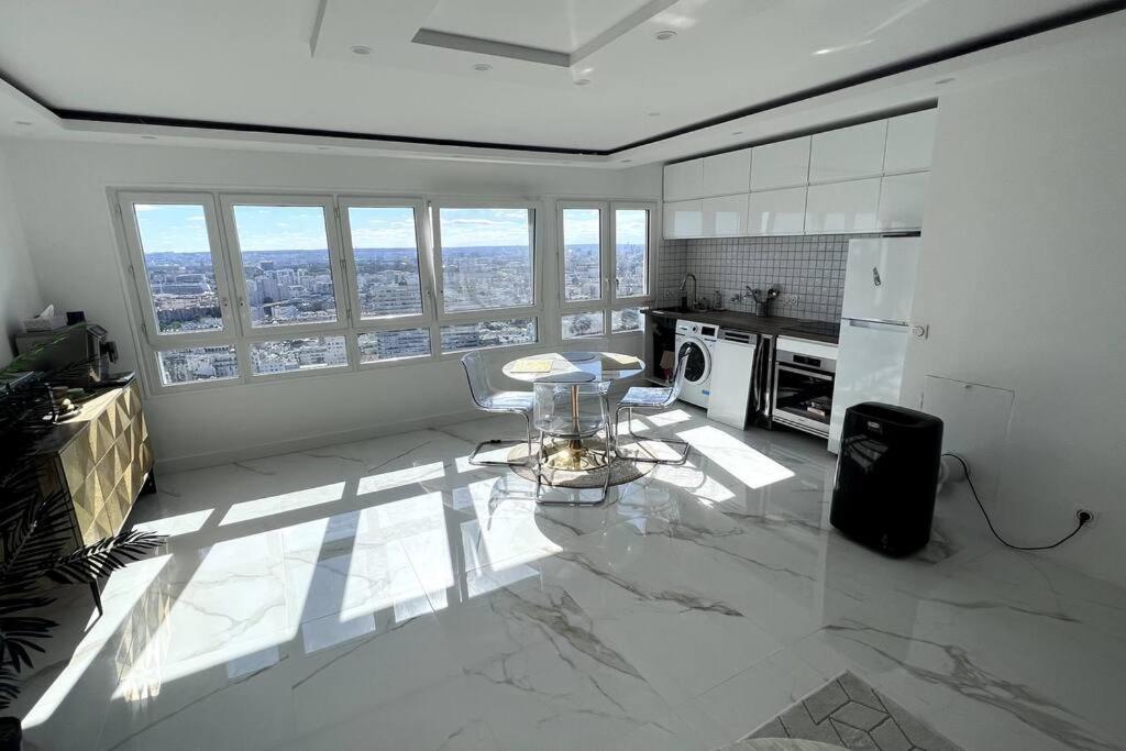 Nice Apartment With Amazing View Of Paris + Parking Esterno foto