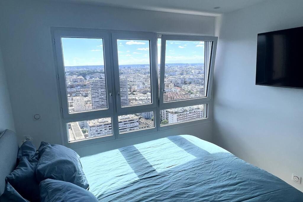 Nice Apartment With Amazing View Of Paris + Parking Esterno foto