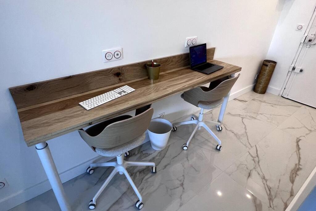 Nice Apartment With Amazing View Of Paris + Parking Esterno foto